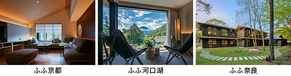 高級温泉旅館「ふふ」シリーズの展開