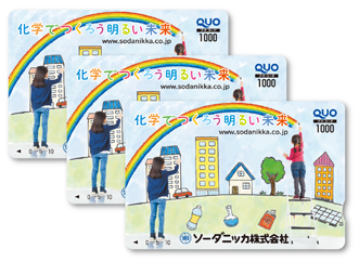 自社オリジナルQUOカード