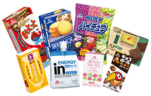 ①自社製品詰め合わせ　②寄付金