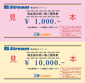 株主優待割引券