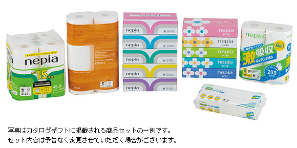 自社グループ製品カタログギフト