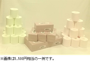 ティシュペーパー、トイレットペーパー詰合せ