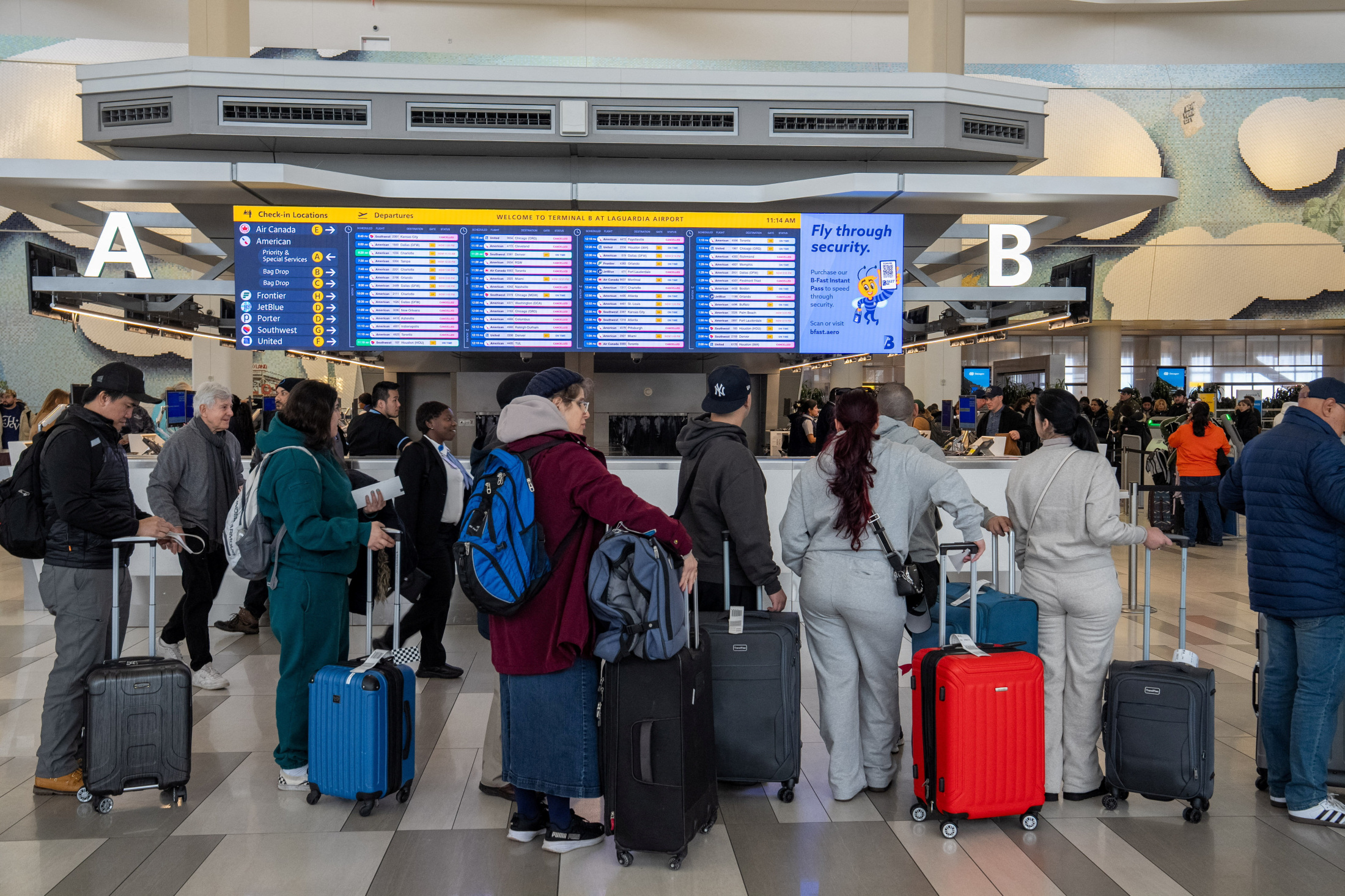 米航空会社の税引き前利益、冬の嵐で3.8億ドル減少か＝ＢｏｆＡ(ロイター) - Yahoo!ファイナンス