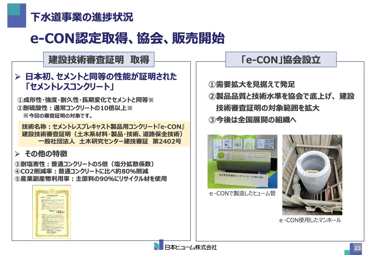 下水道事業の進捗状況