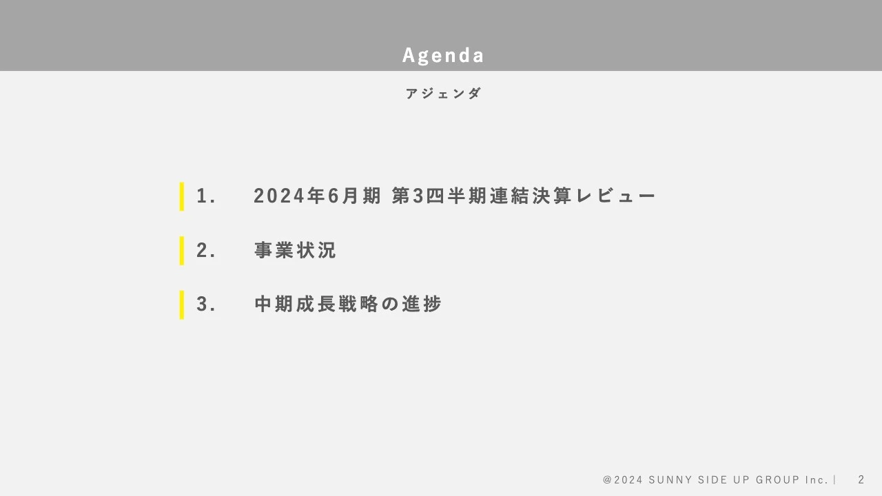アジェンダ