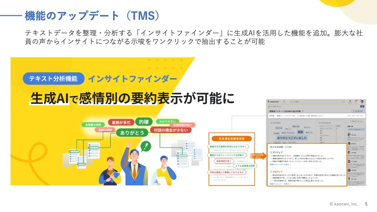 機能のアップデート（TMS）
