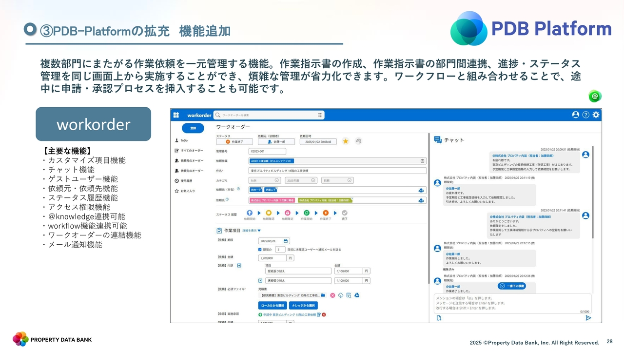 ③PDB-Platformの拡充　機能追加