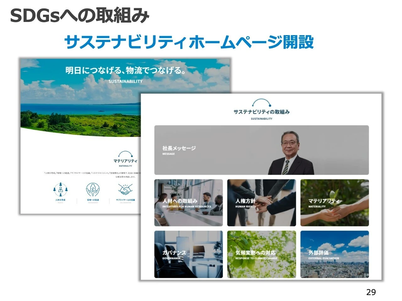 SDGsへの取組み