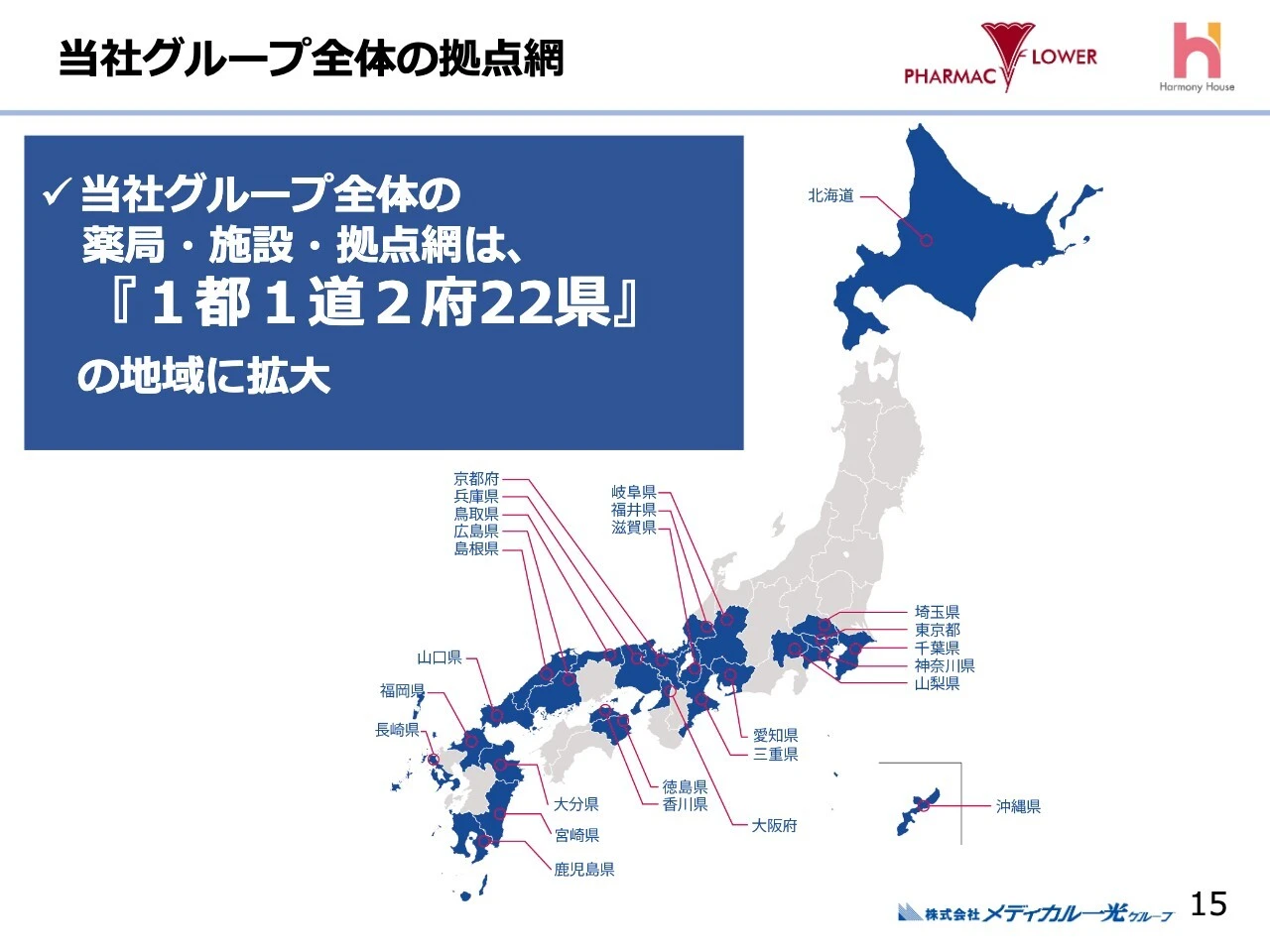 当社グループ全体の拠点網