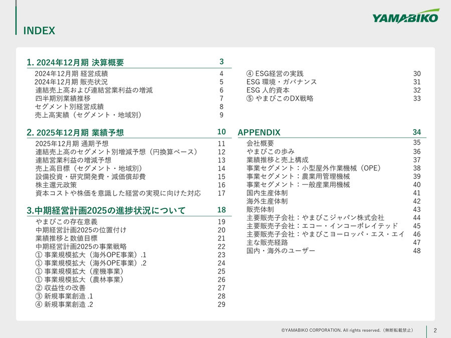 財務環境の変化と経営財務(経営財務研究双書16) 株)やまびこ【6250】：決算説明会書き起こし - Yahoo!ファイナンス