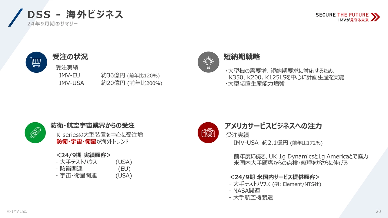 DSS - 海外ビジネス
