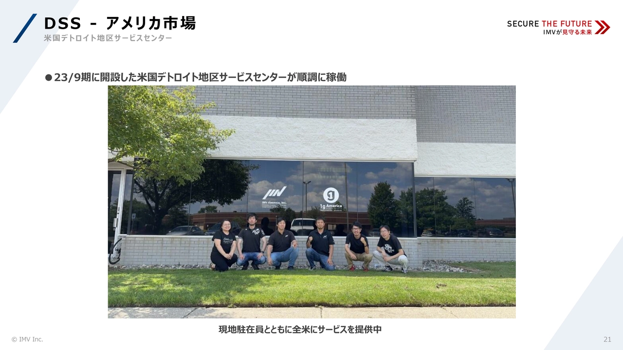 DSS - アメリカ市場