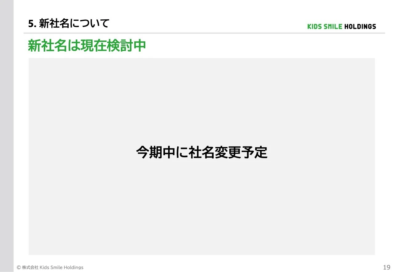 5. 新社名について